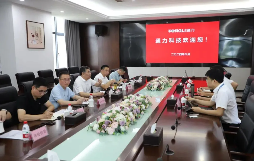 瑞安市委常委、副市長林政洪一行調(diào)研通力科技